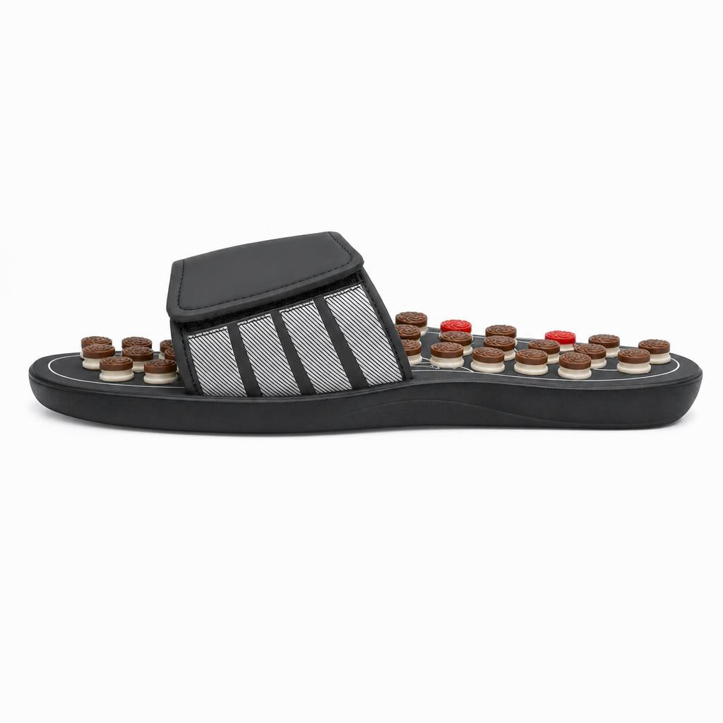 Sandalias de masaje por acupresión - vista lateral
